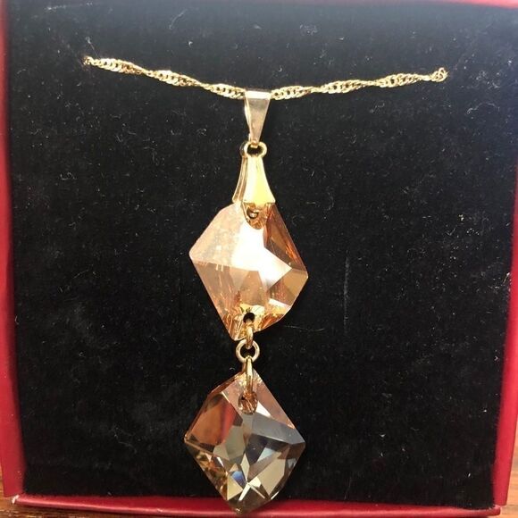 Swarovski authentic Crystals 18kGold Plated CHIC - Picture 8 of 13